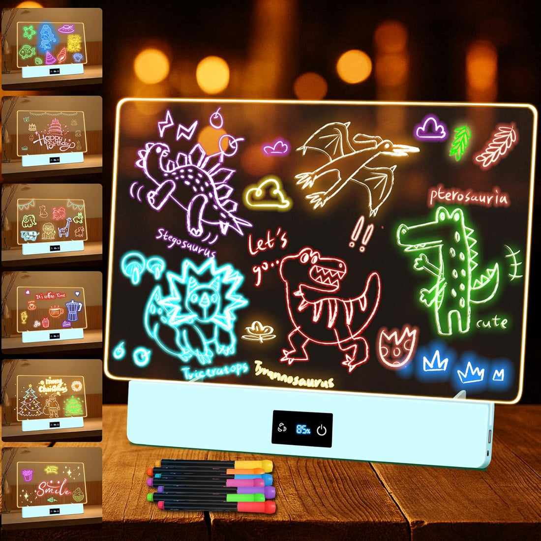 Brighten Your Space & Thoughts: Why the 16-inch LED Acrylic Message Board is the Ultimate Multipurpose Decor