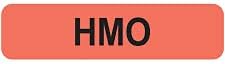 Mini Medical Allergic and Alert Labels, 5/16" x 1-1/2", Florescent Colors, self-Adhesive, ROLL of 500, (HMO - Orange)