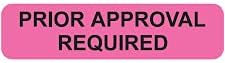 Mini Medical Allergic and Alert Labels, 5/16" x 1-1/2", Florescent Colors, self-Adhesive, ROLL of 500, (Prior Approval - Pink)
