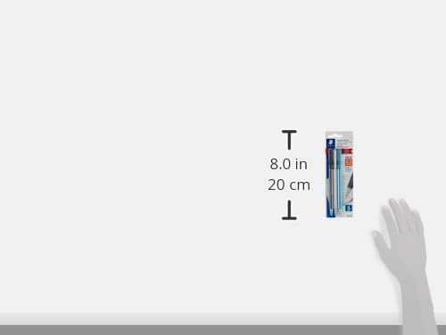 STAEDTLER Triplus Micro Mechanical Pencils (#2) 0.5mm lead, Retractable with Twist Eraser, Ergonomic Triangular Grip for Writing, Drawing & Drafting, 3-Pack
