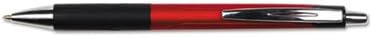 Universal Comfort Grip Ballpoint Pen, Retractable, Medium 1 Mm, Red Ink, Red Barrel, Dozen