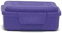Mintra Home Utility Boxes - 150ml PURPLE - 6 Pack - (3.74inW x 2.83inD x 1.49inH) - great utility box, storage box for crafts and other small items