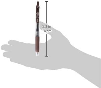 Zebra Sarasa Clip Pen 0.5, Brown (JJ15-E)