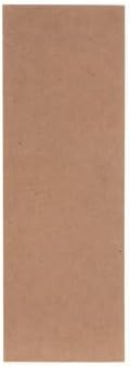 Blank Customizable Bookmarks for Crafting, 50 Pc, 2x6 Inch (Kraft Brown)