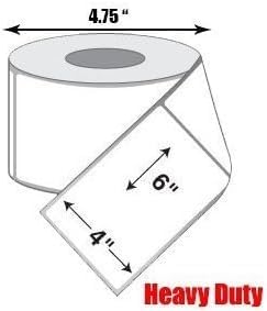 iMBAPrice - 10 Roll of 450-4x6 Direct Thermal Labels for Zebra 2844 ZP-450 ZP-500 ZP-505 (1 inch core) - 95+60GSM Top Coated