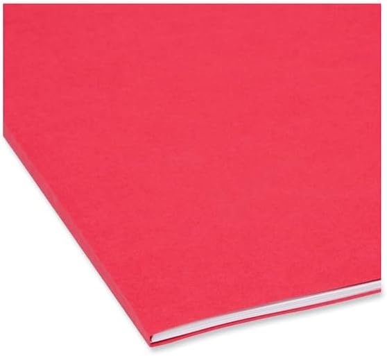 Smead SuperTab Heavyweight File Folder, Oversized 1/3-Cut Tab, Legal Size, Assorted Primary Colors, 50 Per Box (15410)