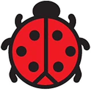 Ladybug Incentive Stamp- Spring DIY Crafts, Cute Kids Stamp, Teacher Stamps for Grading - Spring Teacher Stamp, Wooden/Rubber Peg Stamp for Students, Classroom, Homework, and Crafts