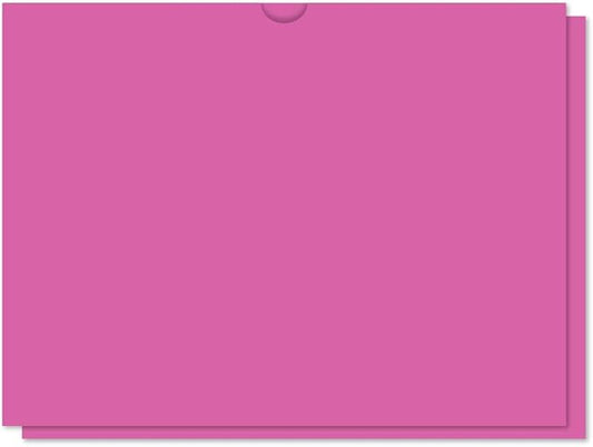 Vehicle Deal Jackets 9x12 Automotive File Folders - 32 lb Kraft Paper Car Dealership Inventory Jackets Sales Document Folders Plain File Jackets with Thumb Cut - Fuchsia, Pack of 200
