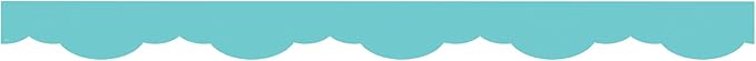 Teacher Created Resources Light Turquoise Fancy Scallops Border Trim (TCR9139)