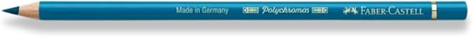 Faber-Castell Polychromos Artists' Single Pencil - Colour 153 Cobalt Turquoise