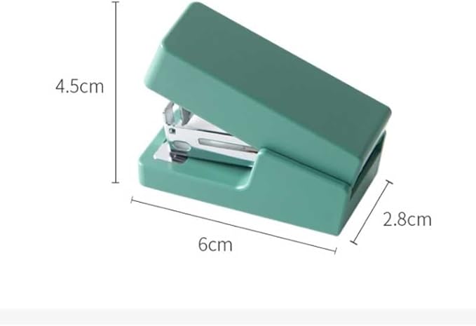 Mini Stapler Set Portable Color Paper Binding Machine Using 24/6/26/6 Staples Stationery Office Supplies(E)