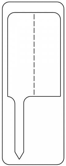 Compulink Compatible Pricetag Labels - Rat Tail Style