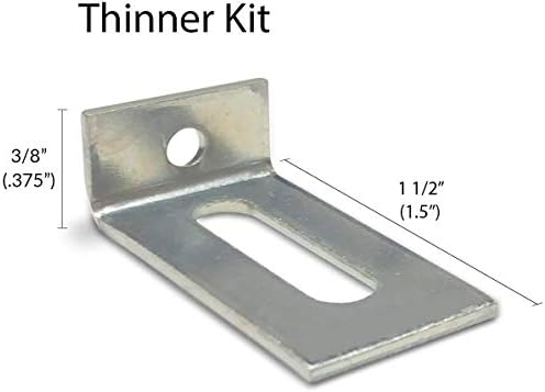 Whiteboard Installation Hardware Kit, Heavy Duty, Hangs up to an 8 Foot Dry Erase or Chalkboards for Boards up to 1/4" Thick