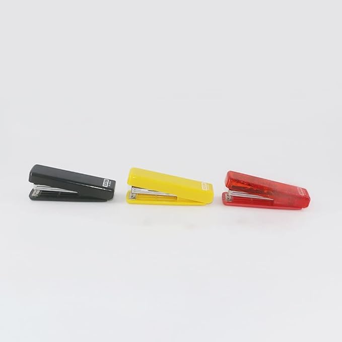 Desk Stapler Desktop Stapler Creative Stapler Micro Stapler Mini Small Stapler Office Student Stationery Gift Suitable for Office Desk Office Binding School Supplies (Color : C)