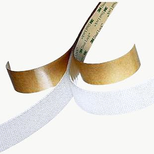 3M Dual Lock Low Profile Reclosable Fastener Clear, (SJ4570), 5/8 in. x 1-1/2 in. (Clear) / 4 Strips