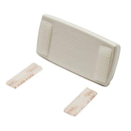 CANOPUS EZ Pass Mounting Kit – Dual Lock Reclosable Fastener Strips with Adhesive Backing (2 Sets, 4 Pieces) + 1 Cleaning Prep Pad – Tag Holder Tape for Toll Transponders