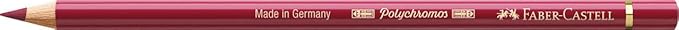 Faber-Castell Polychromos Artists' Single Pencil - Colour 225 Dark Red