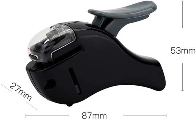 Mini Stapleless Stapler, Safe and Labor-Saving Student and Office Stationery(D)