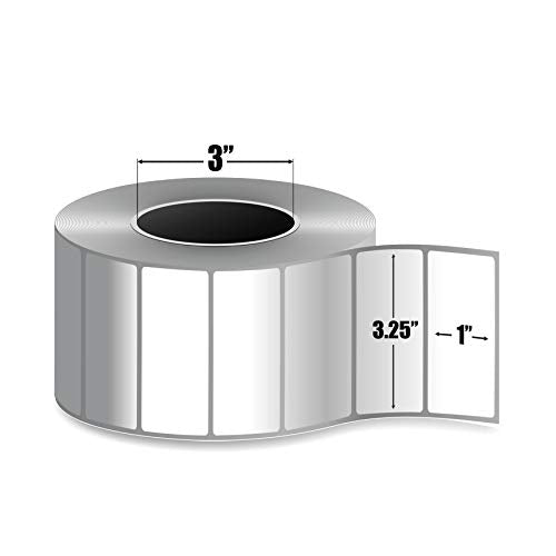 Smith Corona - 3.5x1 Thermal Transfer Labels (3" Core) - 3760 Labels/Roll - 4 Rolls, (RTT3510AP)