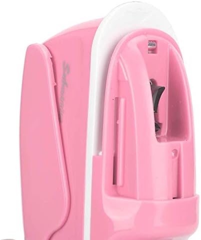 Desktop Stapler, 8 Pages Capacity Portable Stapler Labor Saving Hand Stapleless Stapler Hand Stapler Tool Mini Stapleless Stapler for Office Supplies ()