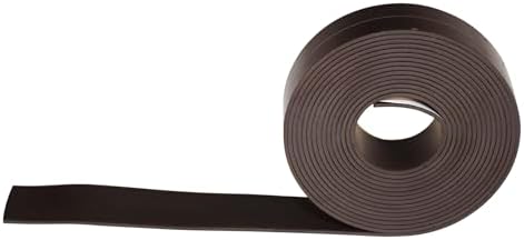 School Smart Adhesive Backed Magnetic Rubber Strip, 1 in X 10 ft