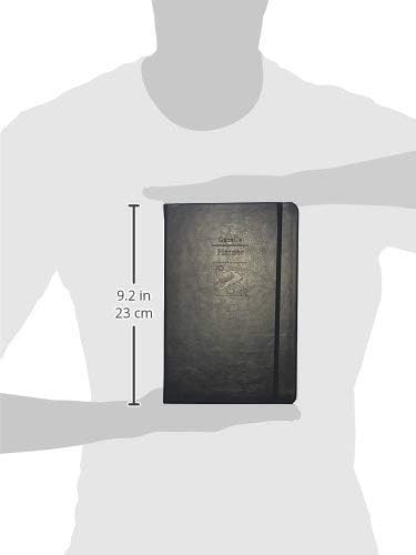 Guided Daily Planning to Improve Organization, Time Management & Success. Daily, Monthly & Weekly Goals, 6 x 9 inches, 6 Month UNDATED Planner (Black)