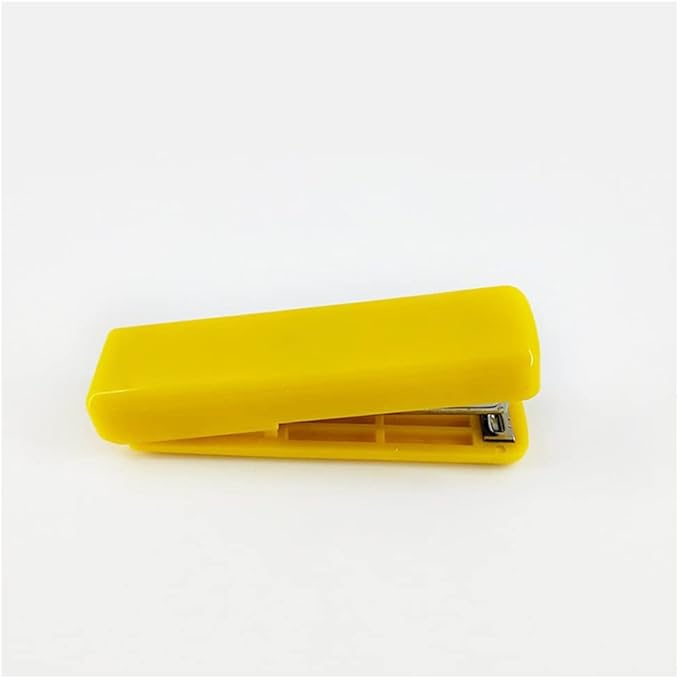 Desk Stapler Desktop Stapler Creative Stapler Micro Stapler Mini Small Stapler Office Student Stationery Gift Suitable for Office Desk Office Binding School Supplies (Color : B)