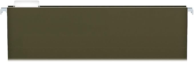 Pendaflex Extra Capacity Reinforced Hanging Folders, 1", Legal Size, Standard Green, 1/5 Cut, 25/BX (4153x1)