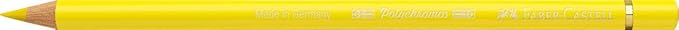 Faber-Castell Polychromos Artists' Single Pencil - Colour 105 Light Cadmium Yellow