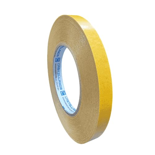 Catellanos Double Sided Tape, 36 Yards Mounting Tape – Strong Adhesive for LED Strip Lights, Automotive, Window Treatments, Home & Office Decor, Indoor/Outdoor Use (1/2)
