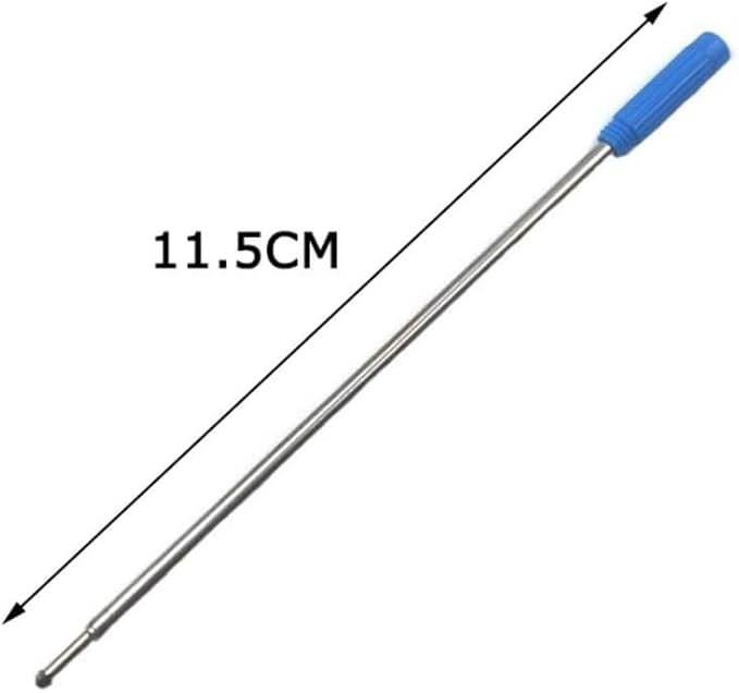 3 Pcs Wholesale Ballpoint Metal Pen Refill 1.0mm Length 11.6cm and Short Steel Blue Replacement V8B4 Re Pen Refill Black Ink, Ink Pen Refills Pens and Refills Writing for Correction Supplies