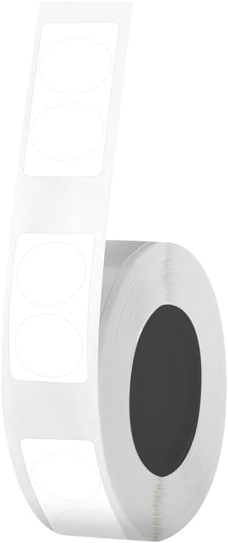 14 * 30mm/0.55"*1.18" Adhesive Thermal Label Paper Roll Suitable for Name Price Shelf Life Classification Labels Compatible with Mini Label Maker