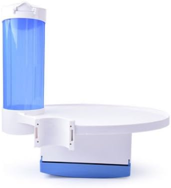 NSKI Dental 3 in 1 Oral Tray Tissue Box and Cup Storage Holder Fix on Dental Chair White/Blue/Green (Blue)