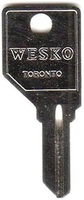 Wesko 104 Replacement Keys: 2 Keys