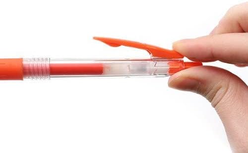 Zebra Sarasa Clip Pen 0.5 mm, Red/Orange (JJ15-ROR)