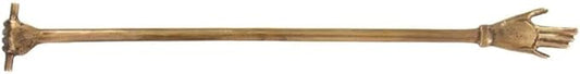 Harper Hand Book Mark — by Alice Lane Home Collection — Crafted Entirely from Brass — Styles Well in Spine of a Book — Reading in Bed — Home Decor