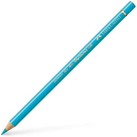 Faber-Castell Polychromos Artists' Single Pencil - Colour 154 Light Cobalt Turquoise