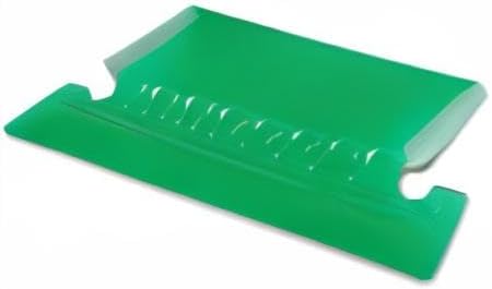 Pendaflex Hanging Folder Tabs, 2", Clear Green, 25 Tabs and Inserts per Pack (42 GRE)