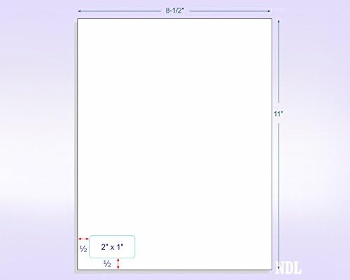Next Day Labels - Integrated Label Laser Form with Label Combination (2x1 | 1 Label | 500 Pack)