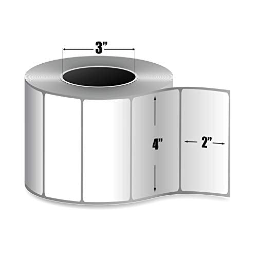 Smith Corona - 4x2 Thermal Transfer Labels (3" Core) - 2875 Labels/Roll - 4 Rolls, (RTT4020AP)