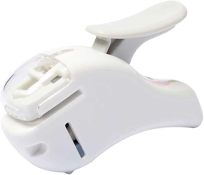 Mini Stapleless Stapler, Safe and Labor-Saving Student and Office Stationery(OneColor)