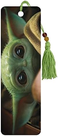 Star Wars Baby Yoda Bookmark Set - Bundle with 3 Mandalorian Bookmarks for Kids and Adults Featuring Baby Yoda and Ahsoka (Mandalorian Party Favors)