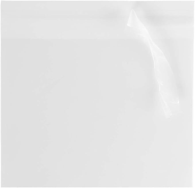 JAM PAPER Cello Sleeves with Self Adhesive Closure - 5 7/8 x 4 1/2 - Clear - 100/pack