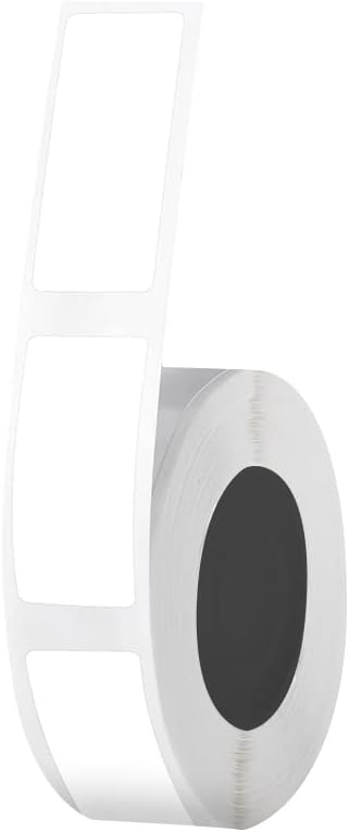 15 * 40mm/0.59"*1.57" Adhesive Thermal Label Paper Roll Suitable for Name Price Shelf Life Classification Labels Compatible with Mini Label Maker