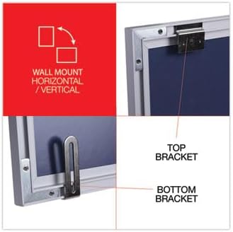 Universal Deluxe Melamine Dry Erase Board, 48 x 36, Melamine White Surface, Silver Aluminum Frame