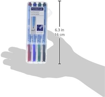 Staedtler Lumocolor Correctable fine point Pens (305FWP4)