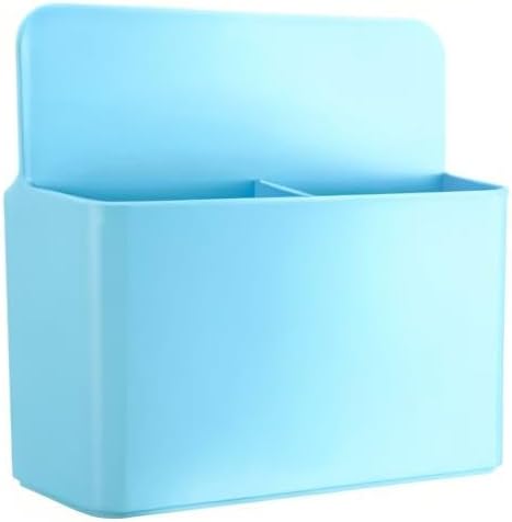 Blue Strong Magnetic Marker Holder/Dry Erase Pen Holder - Storage for Dry Erase Marker, Eraser, Bottle Opener, Remote Controls, Notes - Ideal for Magnetic Board, Fridge Door, and Locker