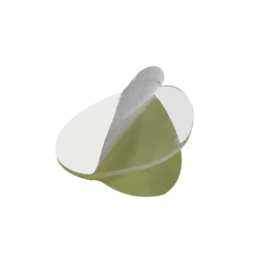 Double-Sided Tape 20pcs Acrylic Adhesive Round Fastener Tape Fabric Adhesive Non-Slip Easy to Use