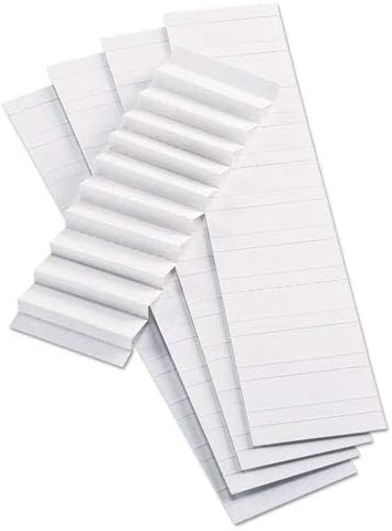 Pendaflex : Blank Inserts for Hanging File Folders, 1/5 Tab, 2in, White, 100/Pack -:- Sold as 1 PK