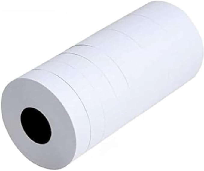 Generic Double Line Price Label Paper for MX- 6602 Price Gun (3 sleeves, 30 rolls) White, 23mm x 16mm